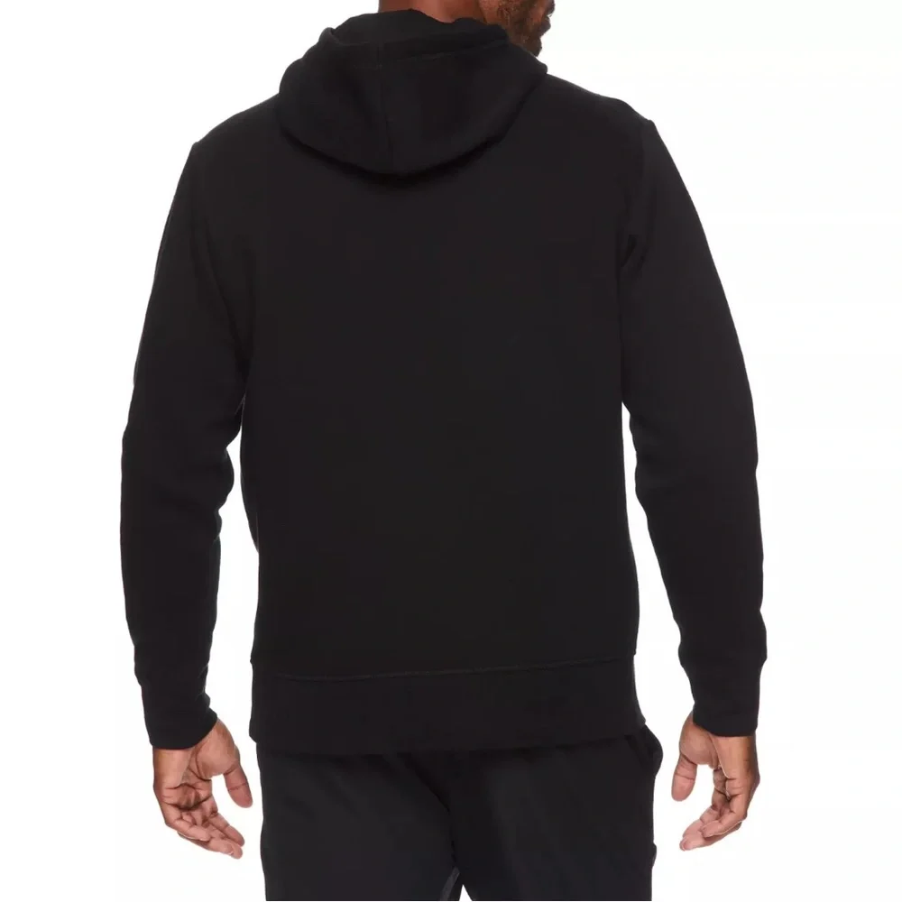 Reebok Men's Black Hoodie Sweatshirt #1022